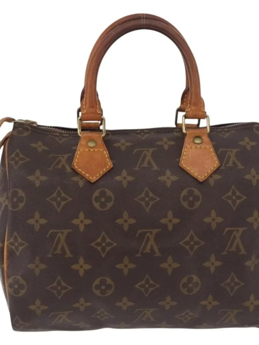 LOUIS VUITTON Monogram Speedy 25 Hand Bag M41528 LV Auth 187664